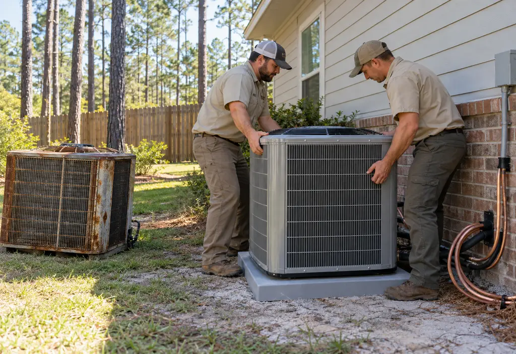 AC Replacement near Bastrop, TX
